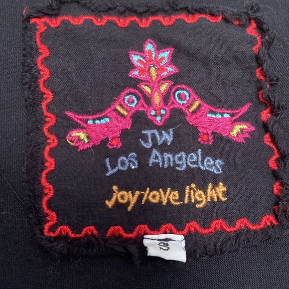 Johnny Was 3/4 Sleeve Dress with Embroidered Flowers, Size Small - Picture 8 of 8